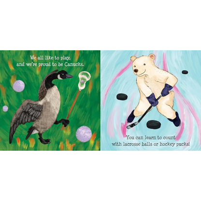 Taffy Tales Board Book - I Love Canada (9 x 9 in)