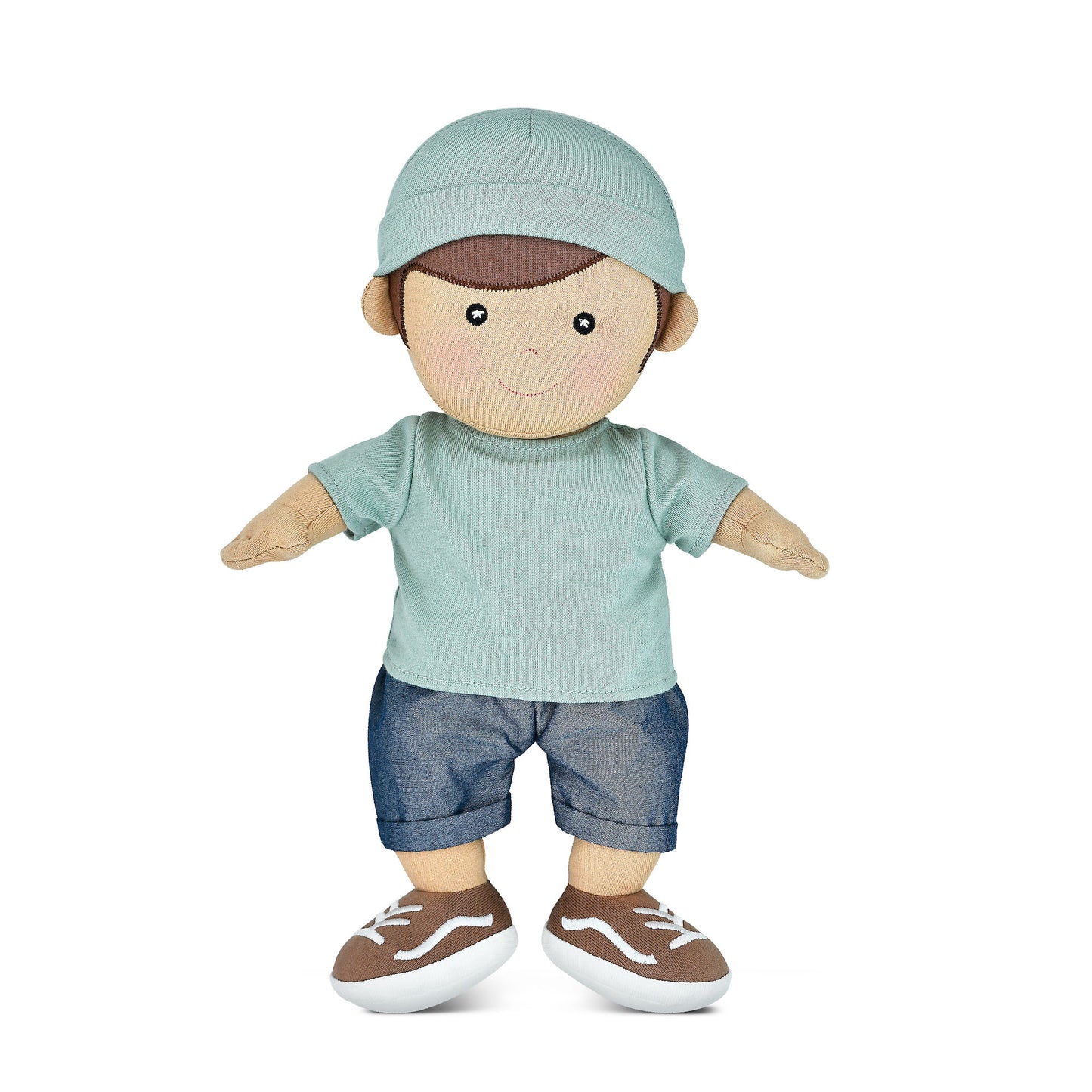 Apple Park Organic Dress Up  Doll - Park Friends Levi