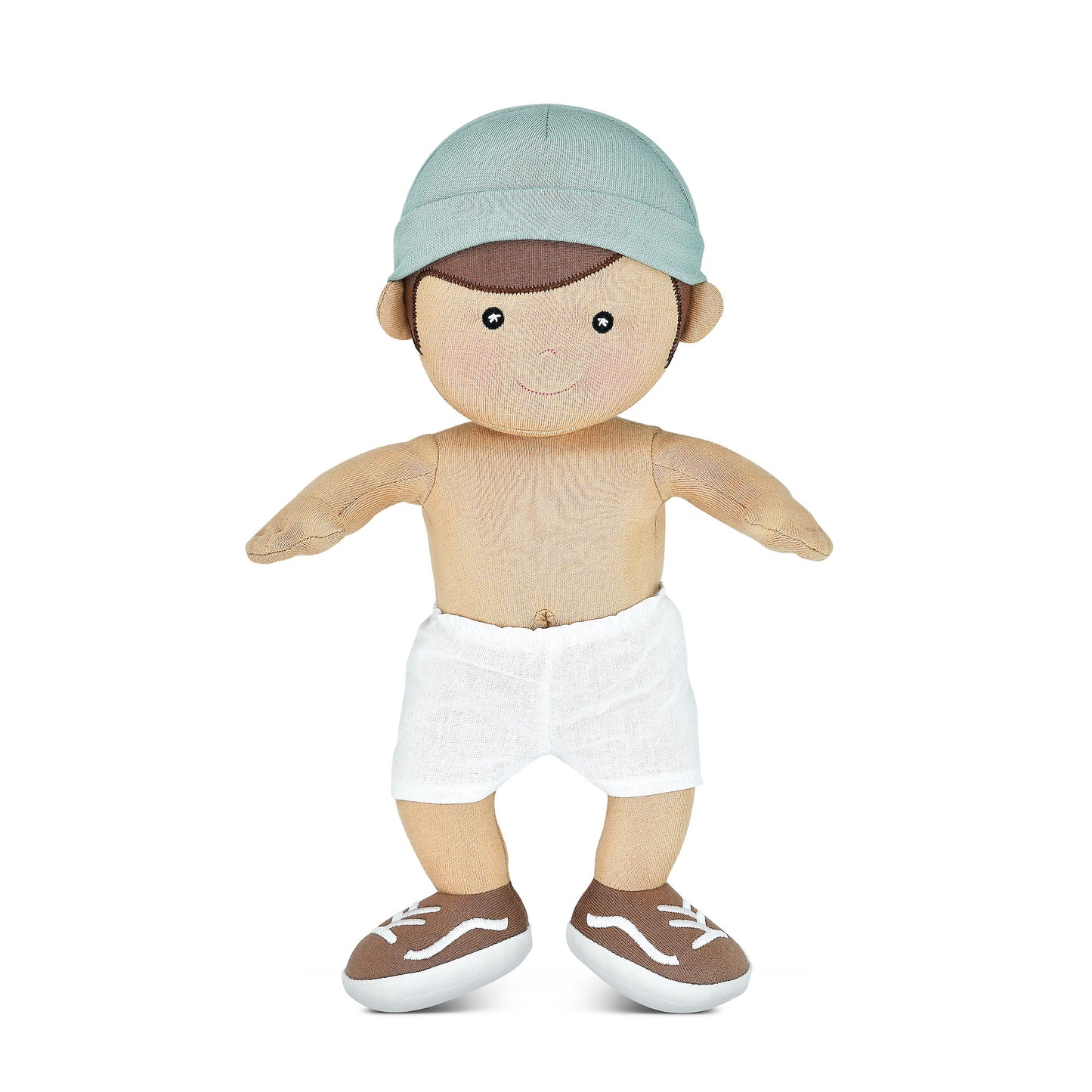 Apple Park Organic Dress Up  Doll - Park Friends Levi