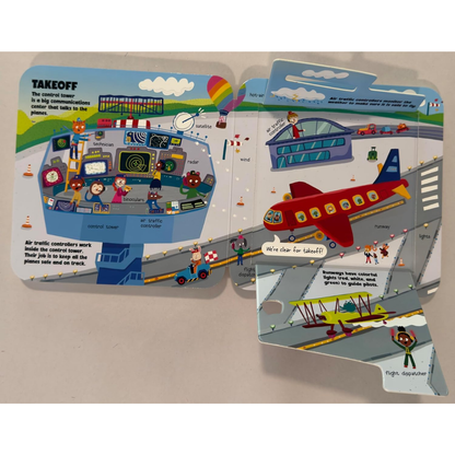 Taffy Tales Lift-The-Flap Board Book - Planes Fun Flaps