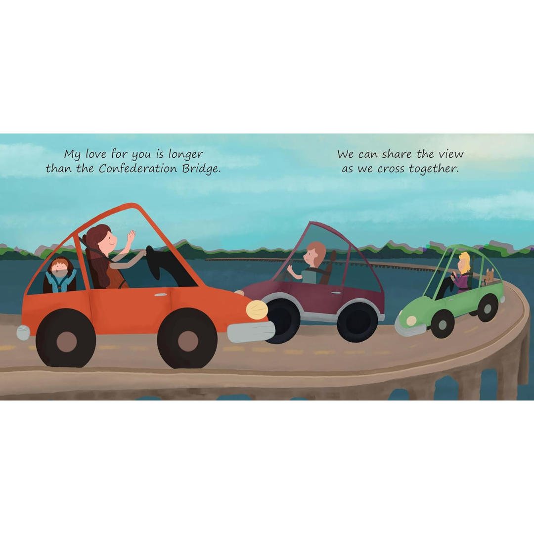 Taffy Tales Board Book - I Love You From Labrador To Vancouver Island