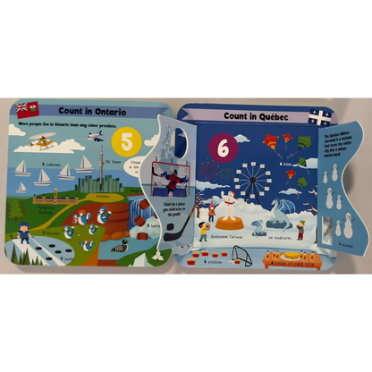 Taffy Tales Lift-The-Flap Board Book - Canada 123 Fun Flaps Interactive