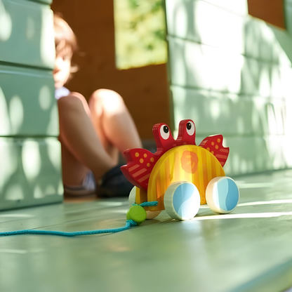 Goki Wooden Pull-along animal - Crab