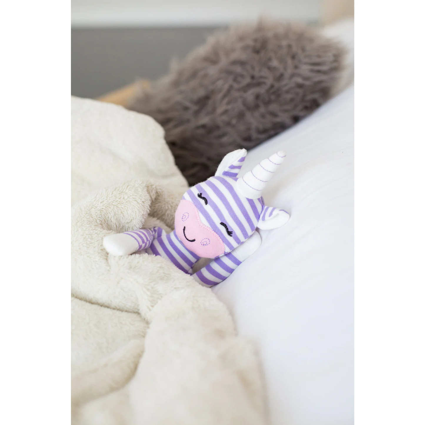 Organic Farm Buddies Plush Toy - Cupcake the Unicorn