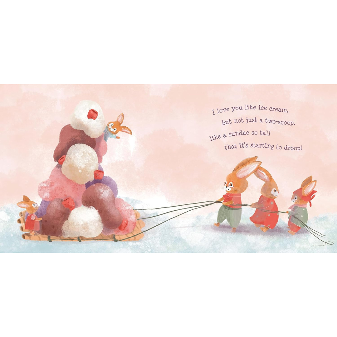 Taffy Tales Board Book - I Love You Like Ice Cream