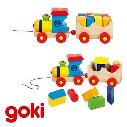 Goki Wooden London Train