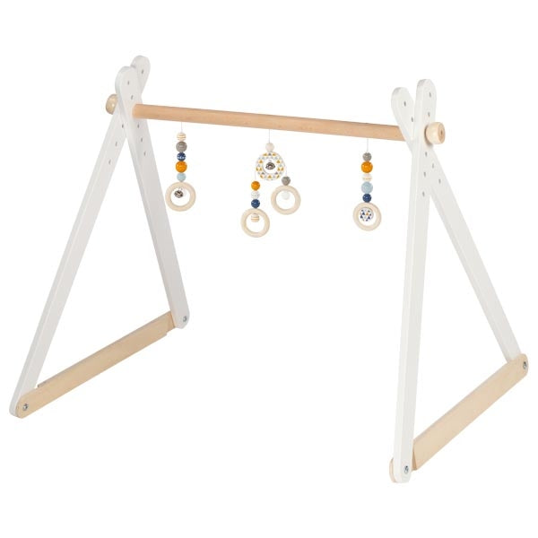 Heimess Wooden Baby Gym Mint Blue