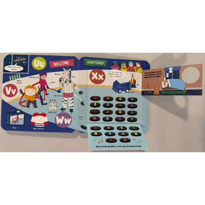 Taffy Tales Lift-The-Flap Board Book - Hockey ABC Fun Flaps