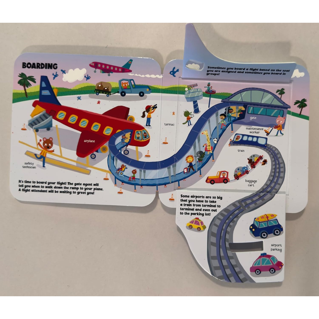Taffy Tales Lift-The-Flap Board Book - Planes Fun Flaps