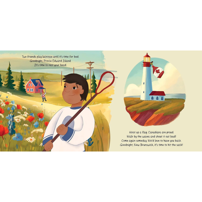 Taffy Tales Board Book - Goodnight, Canada