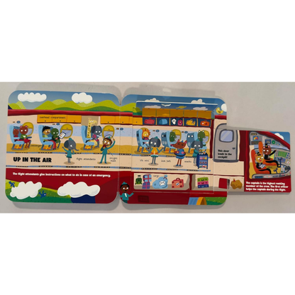 Taffy Tales Lift-The-Flap Board Book - Planes Fun Flaps