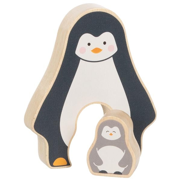 Goki Wooden Stand-up puzzle penguin