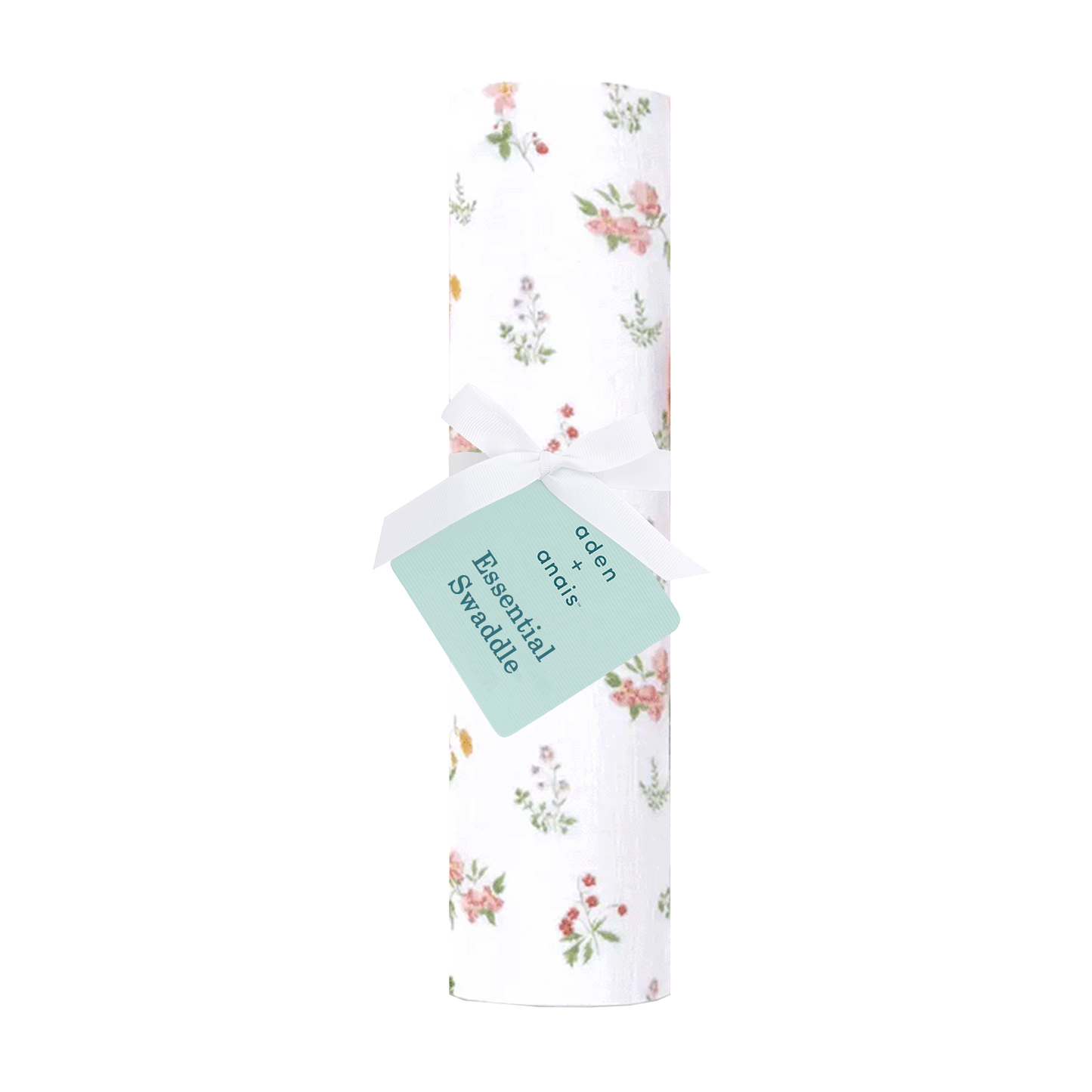 Aden Anais Essential Cotton Swaddles - Country Floral - Garden Plaid