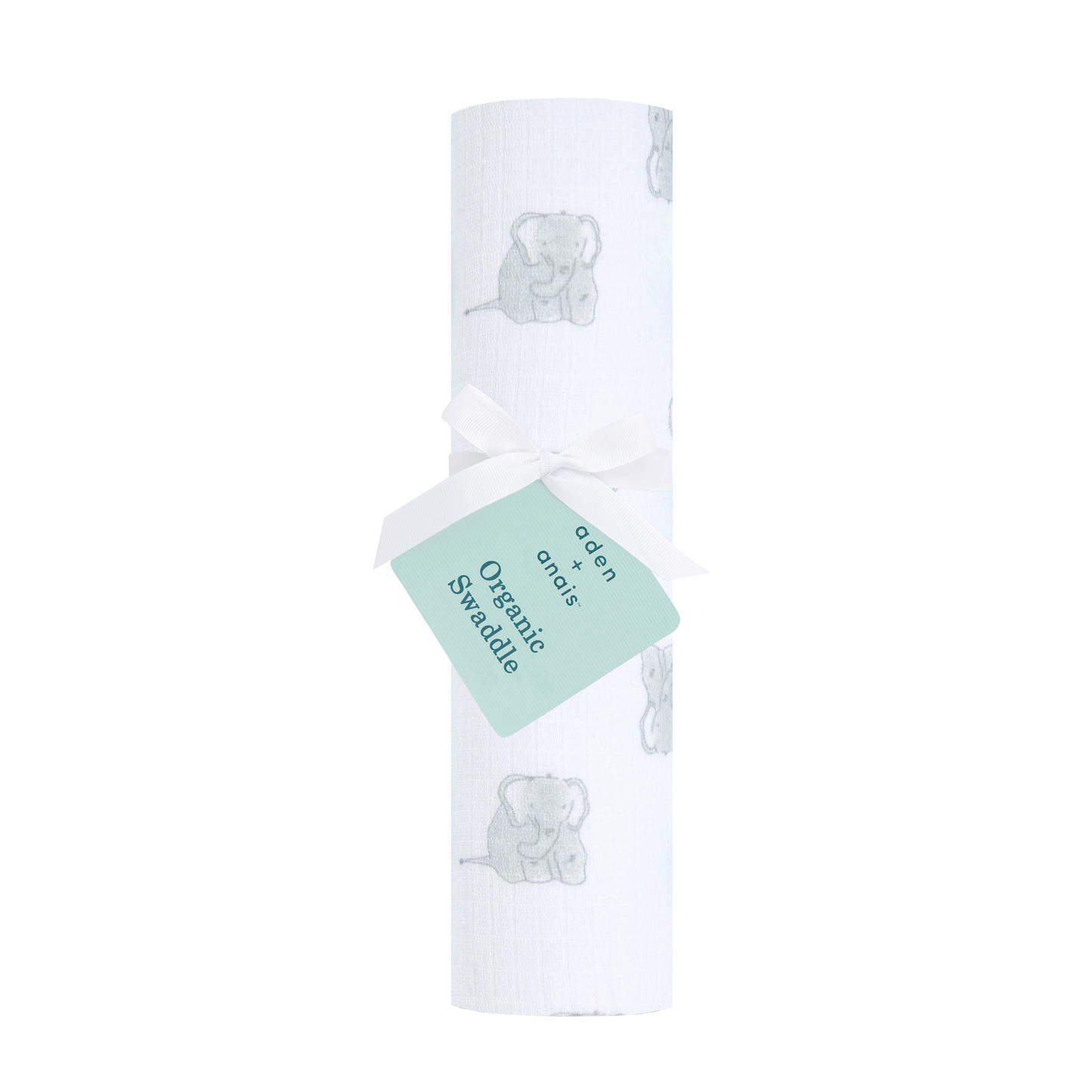 Aden Anais Essential Cotton Swaddles - Elephant