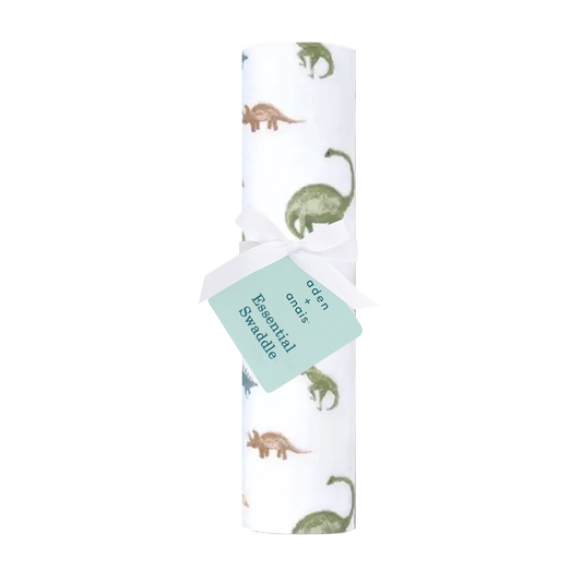 Aden Anais Essential Cotton Swaddles - Dino Jungle