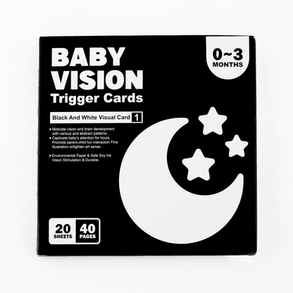 Art Cards for Newborn Baby - Baby Vision 0-3m