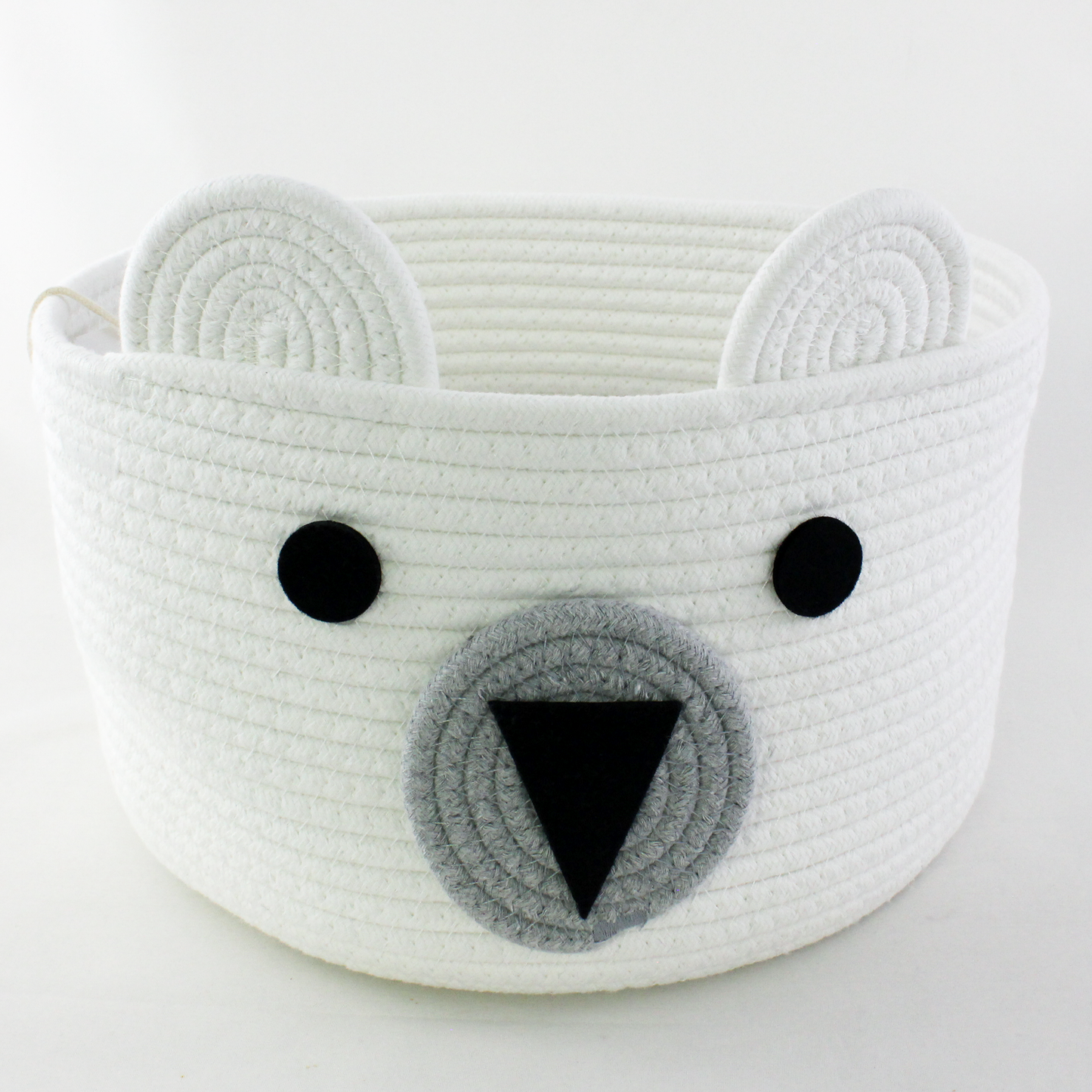 Ecolysium Cotton Woven Rope Basket - Bear