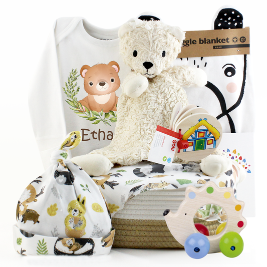 Zeronto Baby Gift Basket - Happy Bears