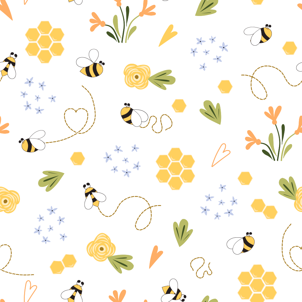 Endanzoo Organic Cotton Mittens - Bumblebee