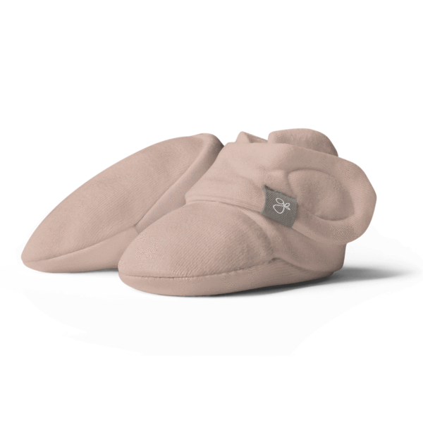 Goumikids Organic Baby Booties - Rose