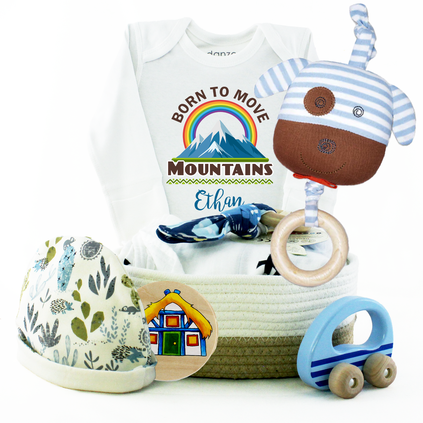 Zeronto Baby Gift Box - Mountain Boy and Friends