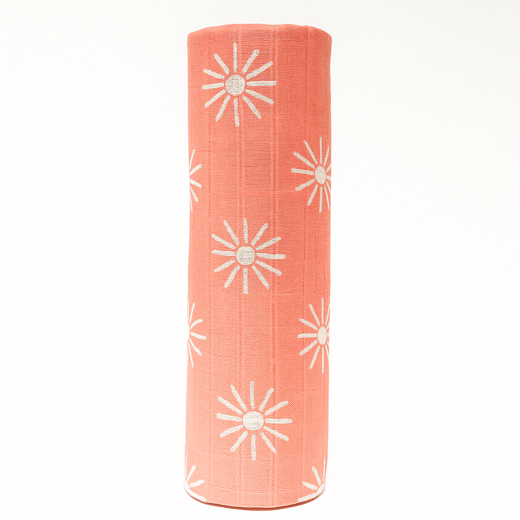 Ecolysium Essential Cotton Swaddles - Bright Sun