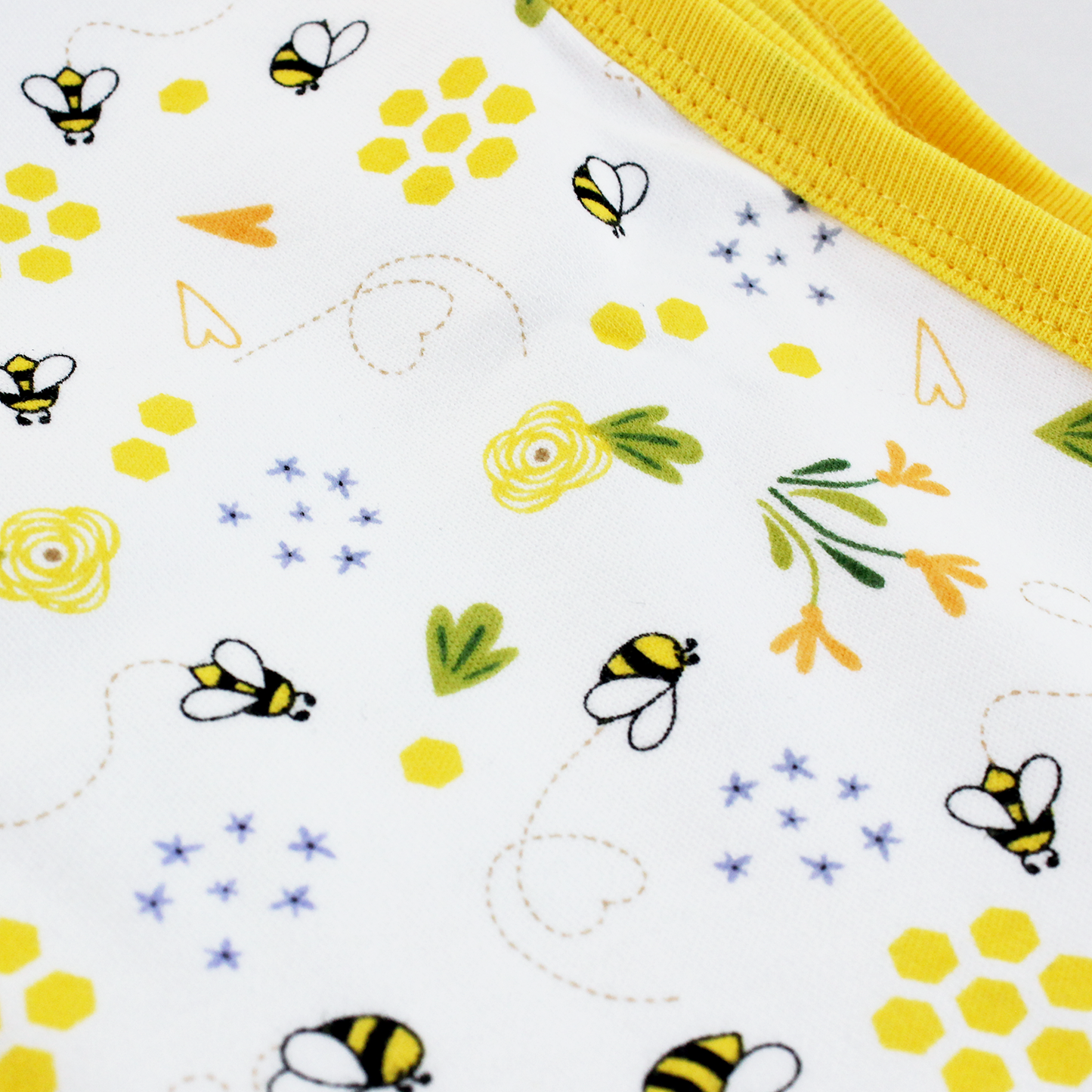 Endanzoo Organic Baby Hooded Towel - BumbleBee