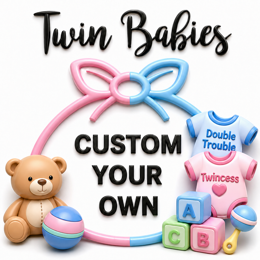 Zeronto Twin Gift Basket - Custom Your Own