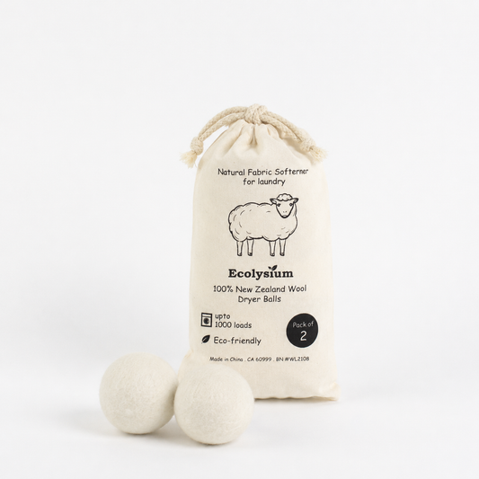 Ecolysium Wool Dryer Balls (Pack of 2)