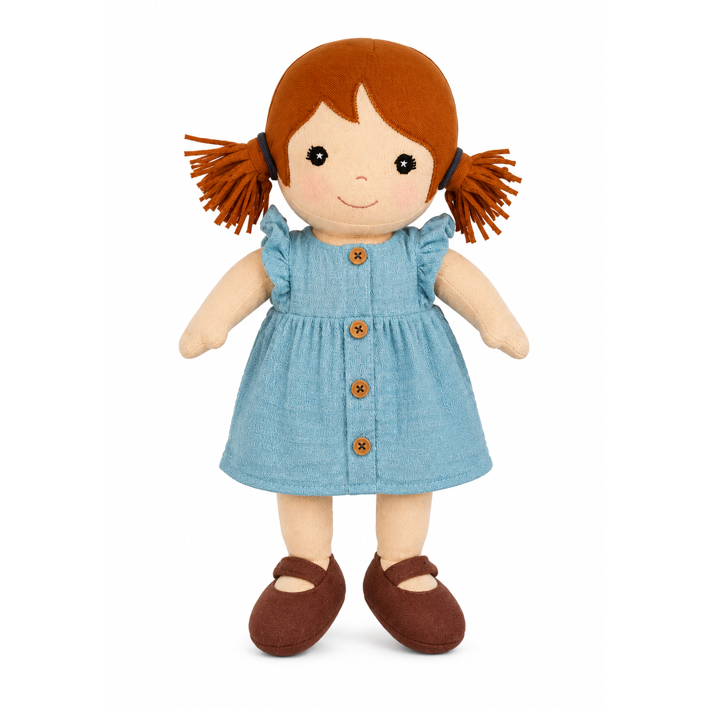 Apple Park Organic Dress Up Doll Kids - Wren