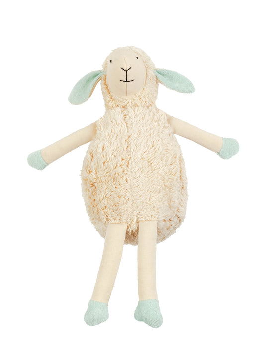 Under The Nile Sherpa Snuggle Lovey - Elsa the Lamb 14"