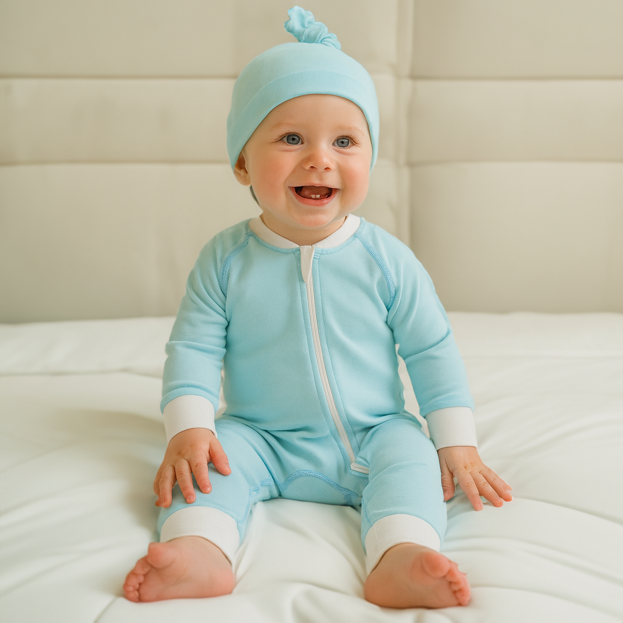 Zeronto Baby Boy Gift Basket - Mighty Blue Ocean