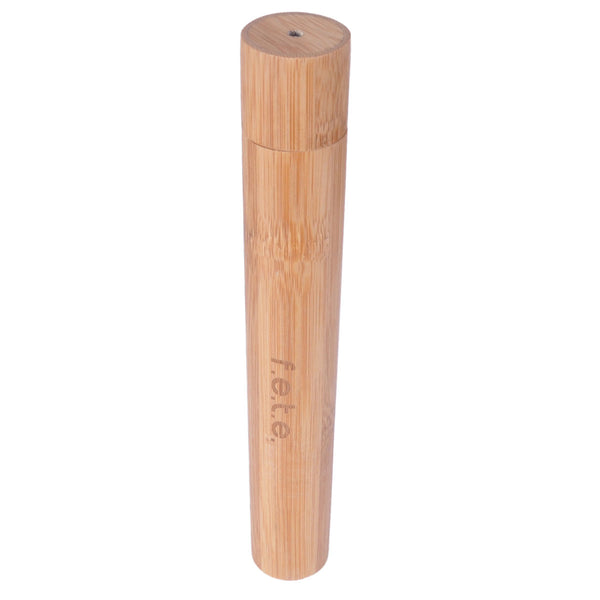 F.E.T.E 100% Natural Bamboo Toothbrush Travel Case