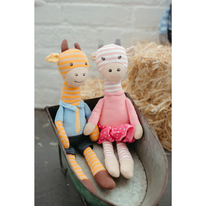 Organic Farm Buddies Organic Cotton Plush Toy - George Giraffe 14"