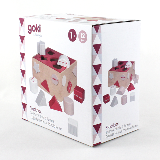 Goki Wooden Sort Box - Lifestyle Berry