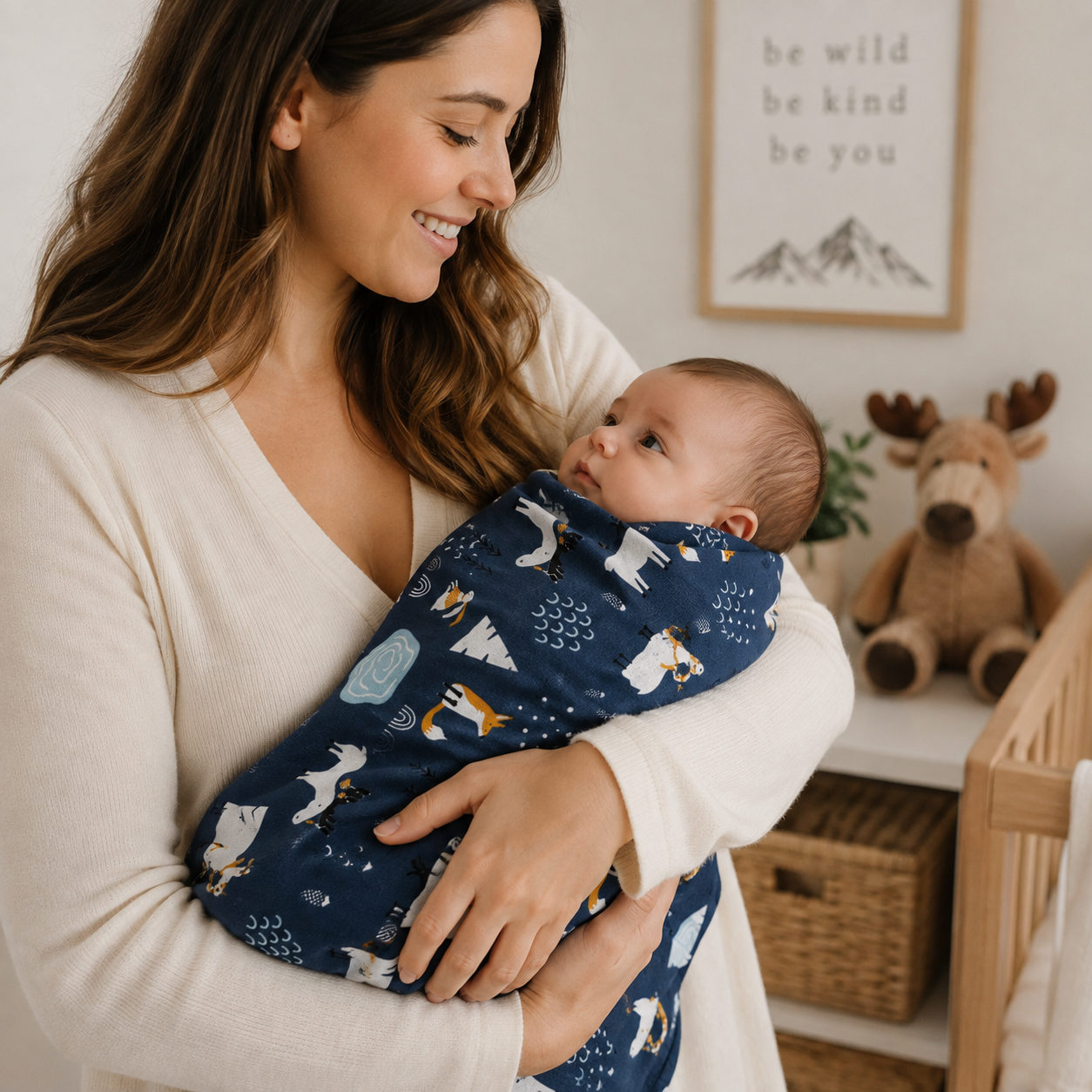 Zeronto Newborn Boy Clothing Gift Box - Mountain Boy
