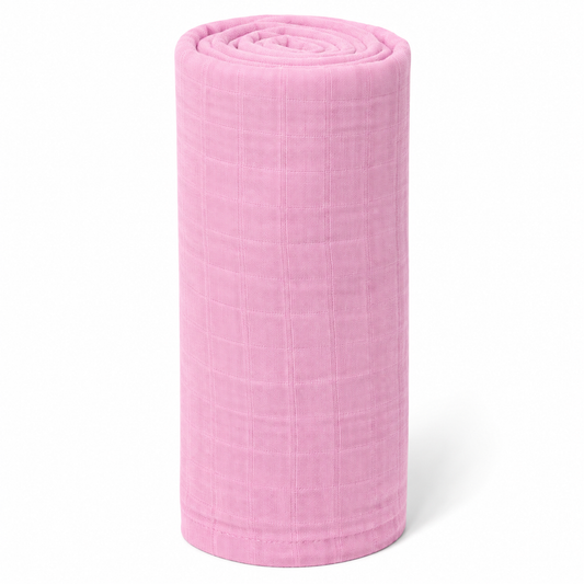 Ecolysium Essential Cotton Swaddles - Pink