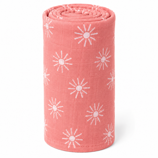 Ecolysium Essential Cotton Swaddles - Bright Sun