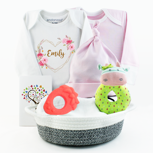 Zeronto Baby Girl Gift Basket - It's a Girl