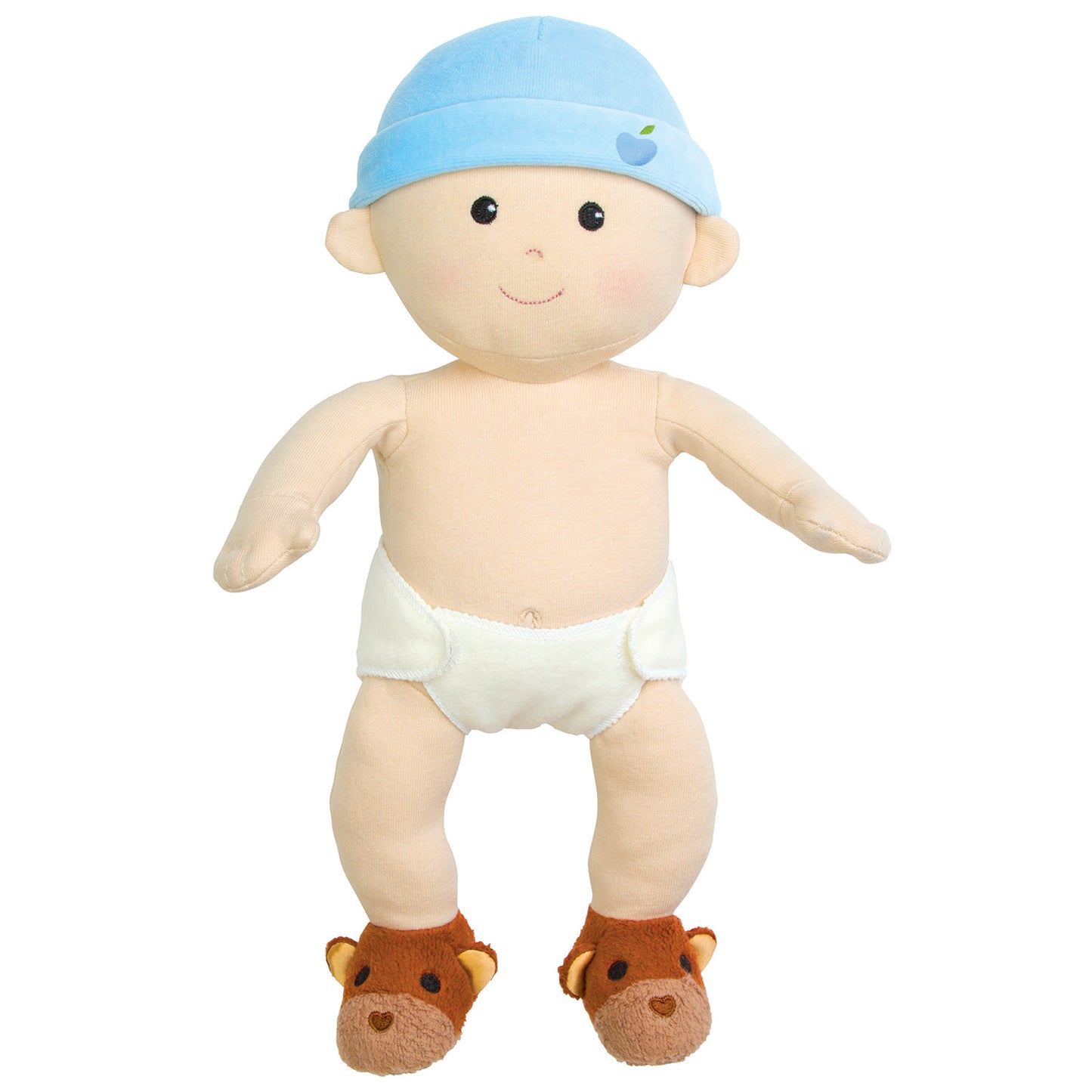 Apple Park Organic Dress Up Doll - Baby Boy