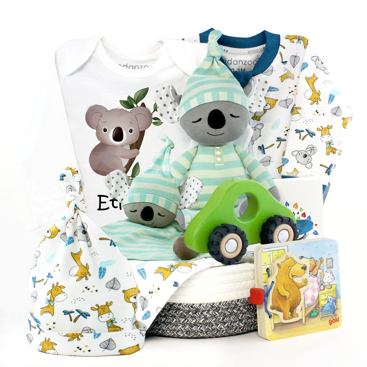 Zeronto Baby Gift Basket - The Adventure of Little Koala