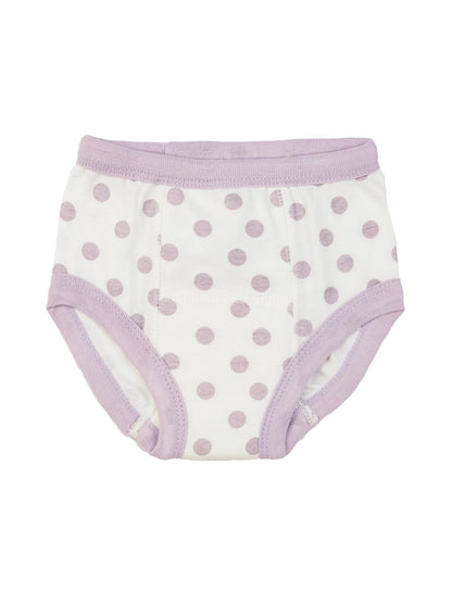 Under The Nile Organic Cotton Training Pant - Lavender Dots