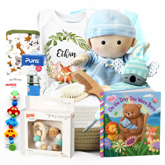Zeronto Baby Boy Gift Basket - Little Adventurer
