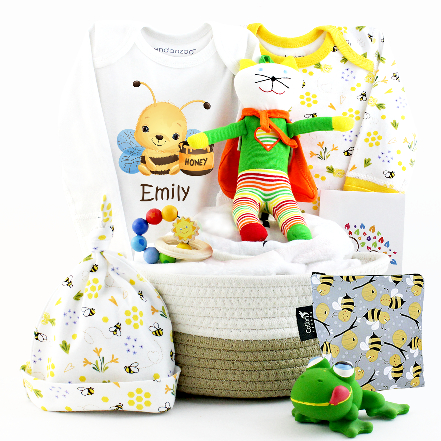 Zeronto Baby Gift Basket - Little BumbleBee
