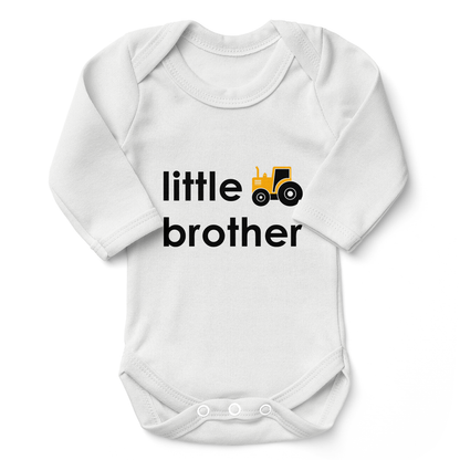 Endanzoo Matching Big Brother & Little Brother Organic Outfit - Trucks