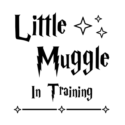 [Personalized] Endanzoo Organic Baby Bodysuit - Little Muggle in Training
