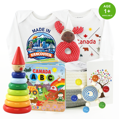 Zeronto Baby Gift Basket - Made in Vancouver