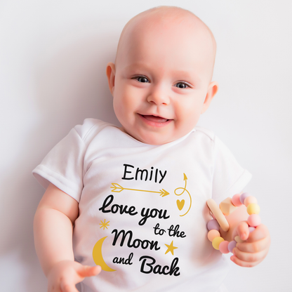 Zeronto Twin Baby Gift Box - Love You To The Moon & Back