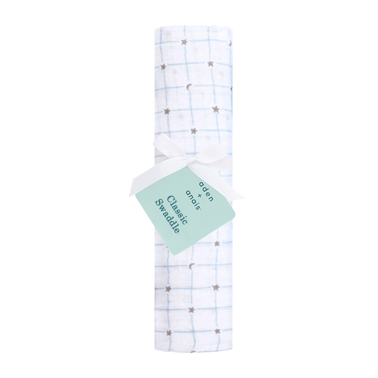 Aden Anais Classic Swaddles - Moon & Star Pattern