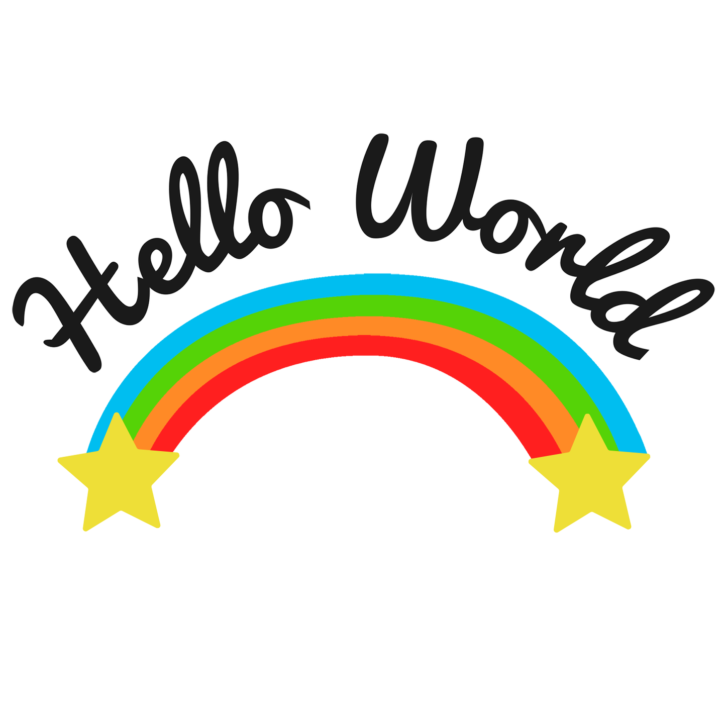 [Personalized] Endanzoo Organic Baby Bodysuit - Hello World